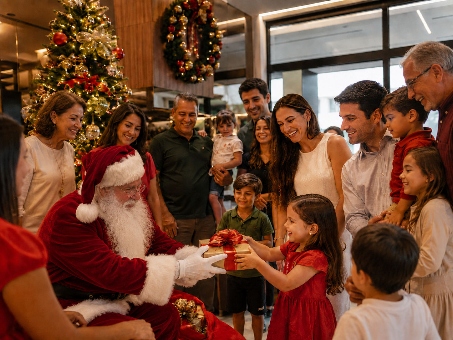 Entrega de presentes
