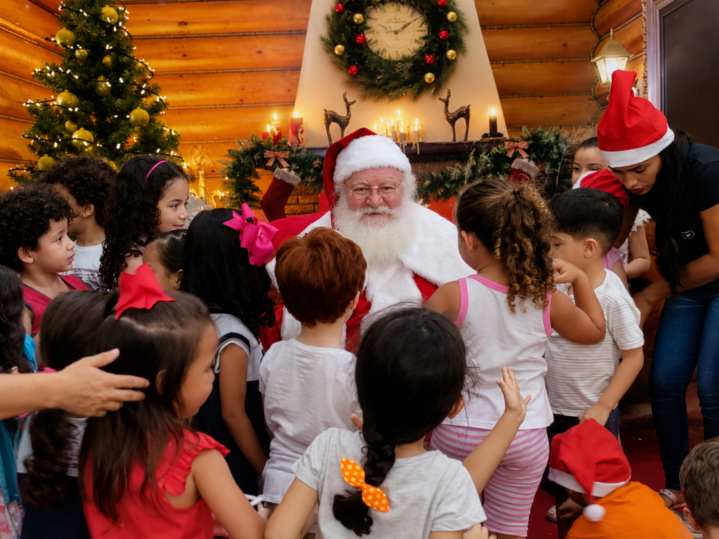 Visita do Papai Noel — CriaAção Entretenimento