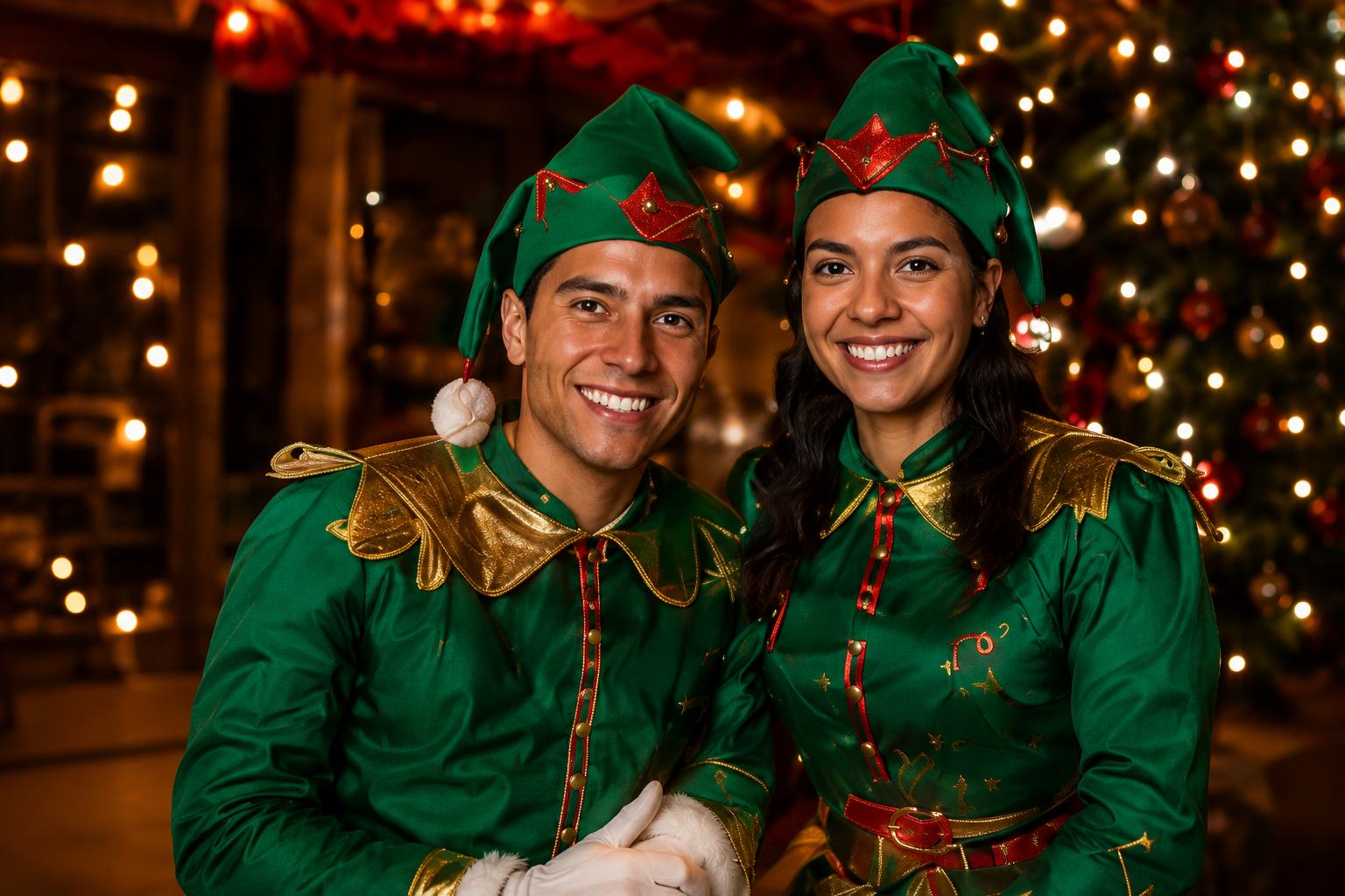 Ações com Duendes e Personagens natalinos no North Shopping Maracanaú